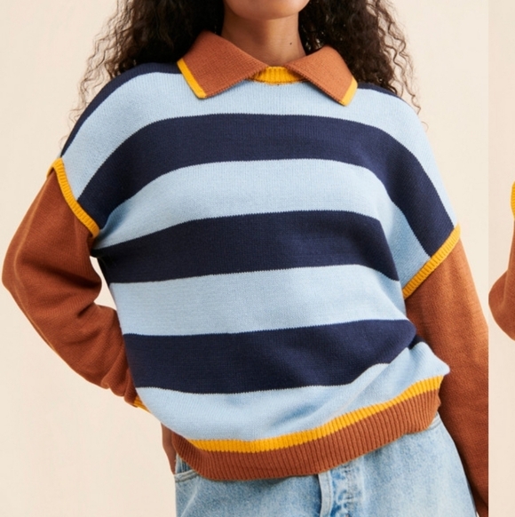 Anthropologie Sweaters - ANTHROPOLOGY X CALLAHAN Archie Striped Pullover